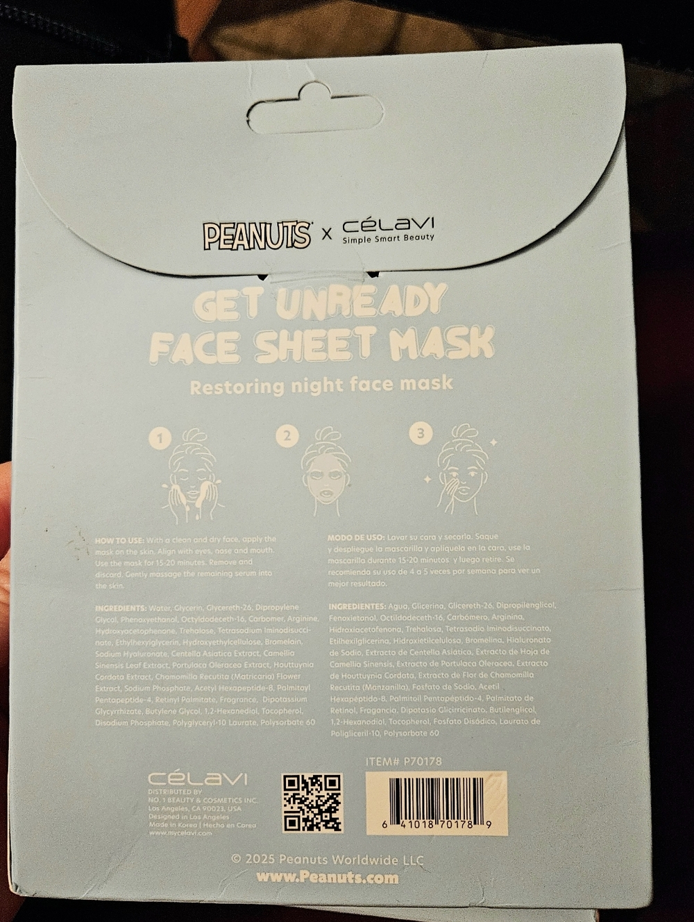Face Sheet Mask 5 Packs - Picture 2 of 6
